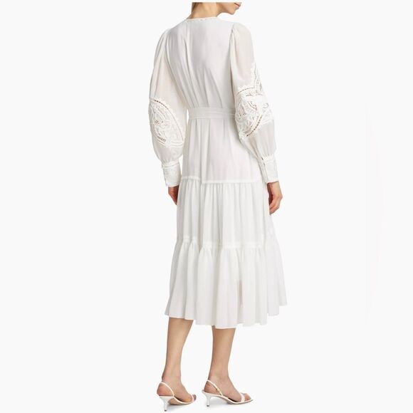 Kobi Halperin Mira Peasant Midi-Dress size XS - Picture 3 of 15